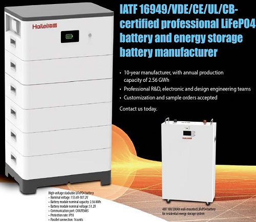 Battery and energy storage battety manufacturer