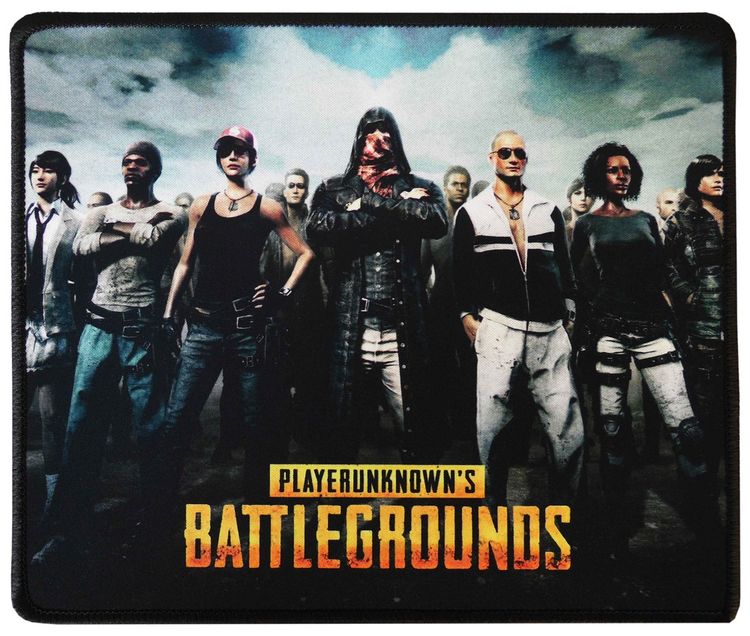 Mauspad 25x21 cm PlayerUnknowns Schlachtfeld-Charaktere ausgerichtet P1140 