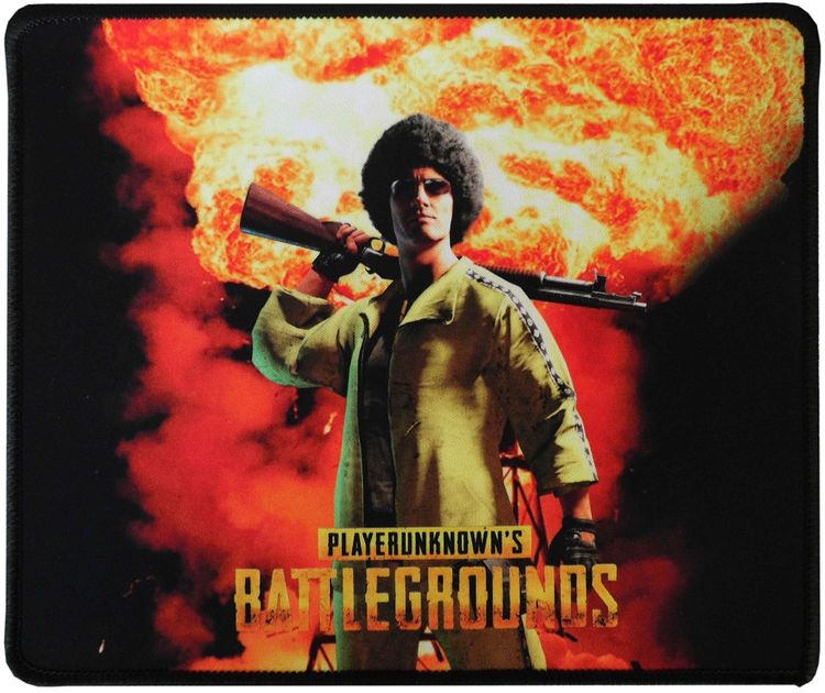Mauspad 25x21 cm PlayerUnknowns Schlachtfeld-Charakter mit Gewehr P1170 
