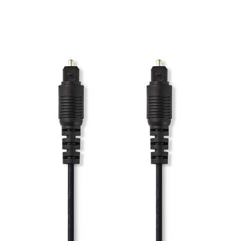 Optical Audio Cable TosLink male - TosLink male 3.0 m Black ND1395 Nedis