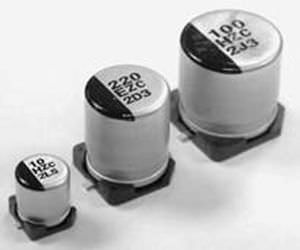 SMD 100uF 16V 85Â ° C electrolytic capacitor - pack of 10 pieces NOS160048 