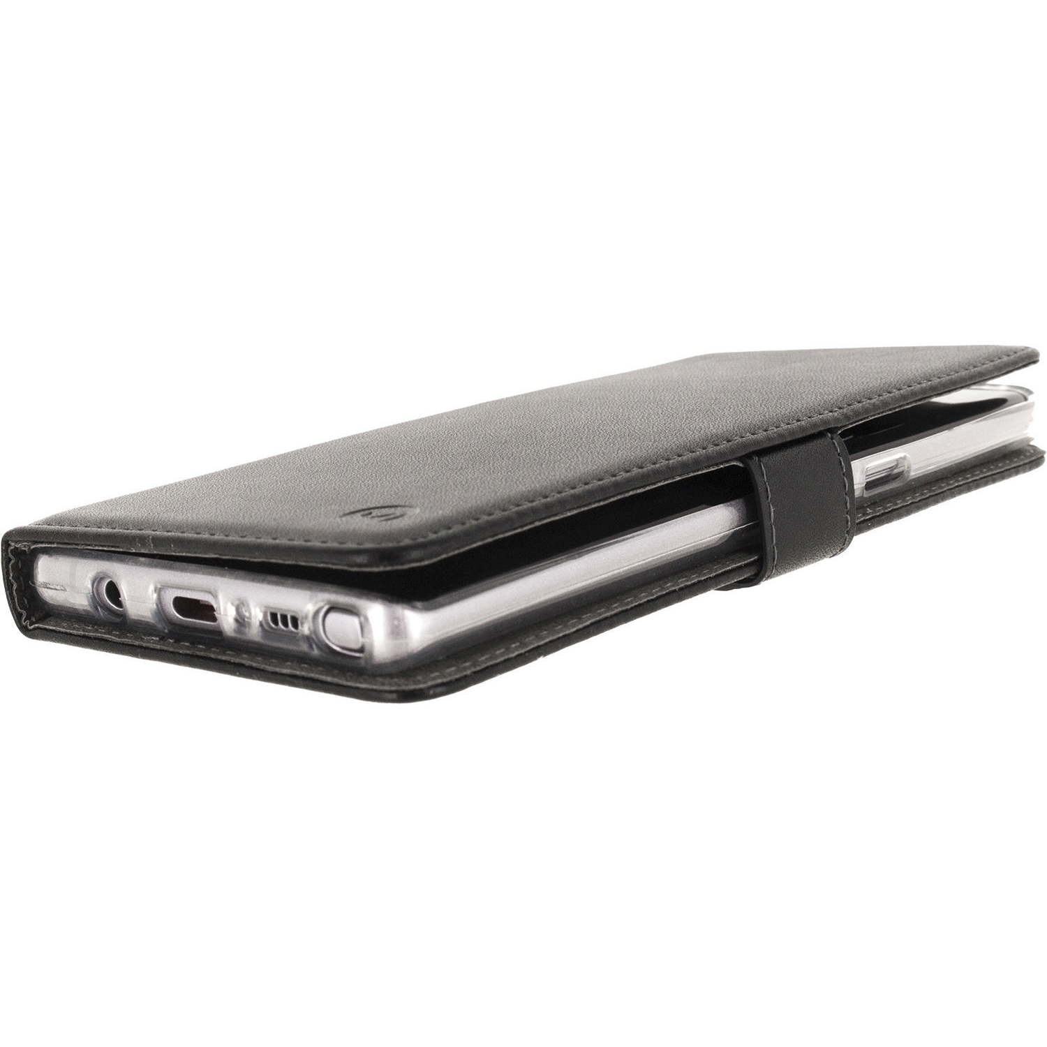 Telefono Custodia a Portafoglio in Silicone Classica Samsung Galaxy Note 8 Nero ND2335 Mobilize