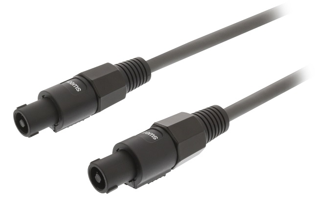 2 Pin Female Loudspeaker Cable - 2 Pin Female Loudspeaker Cable 1.5m Dark Gray ND9030 