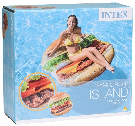 Intex hamburger mat 145x142 KP2052 INTEX