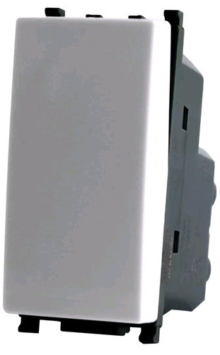 Deviatore 16AX 250V Bianco compatibile Vimar EL2004 