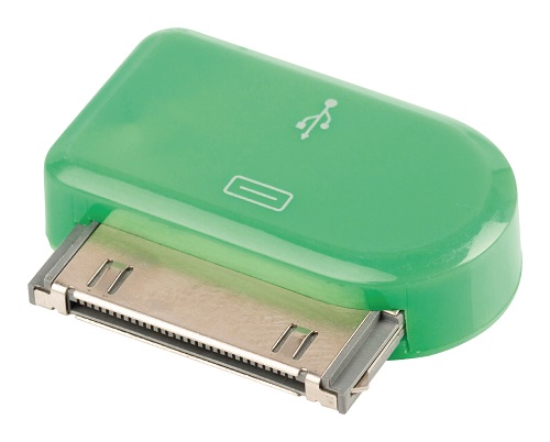 30-Pin Apple 30-Pin Dock Adapter - USB Micro B Female Green ND1087 Valueline