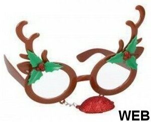 Occhiali travestimento natalizio renna Christmas Gifts ED3187 Christmas Gifts
