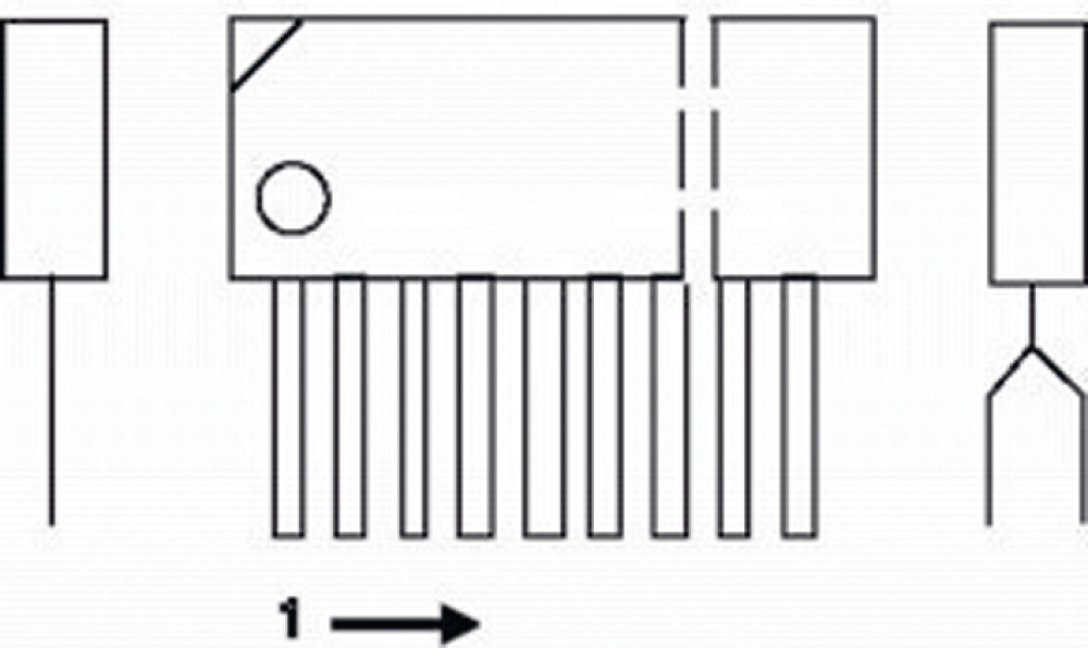 Circuito di Interfaccia ND4244 Sanyo