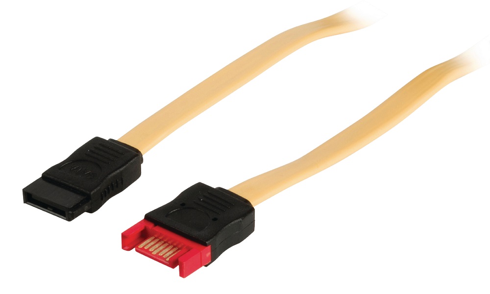 SATA 6 Gb / s Internal SATA 7-Pin Female-SATA 7-Pin Male Cable 0.50m Yellow ND4340 Valueline