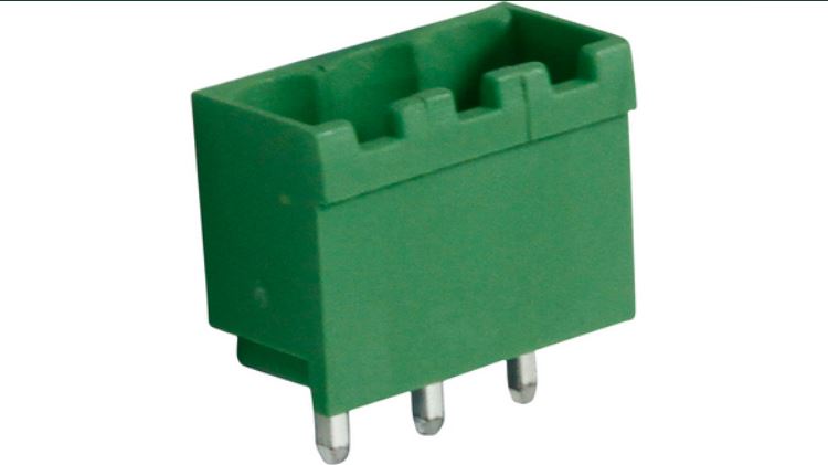 Connettore maschio, 3 Poli, 5.08mm Passo, 15A, 2mm², Dritto ND4956 RND Connect