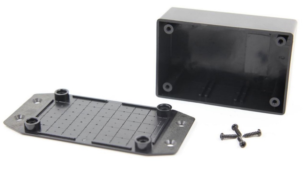 Contenitore in plastica 53.8x108.5x30.5mm Nero ABS ND5236 RND Components