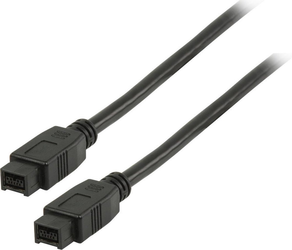 Cavo firewire 9 poli nero 2m ND5852 Valueline