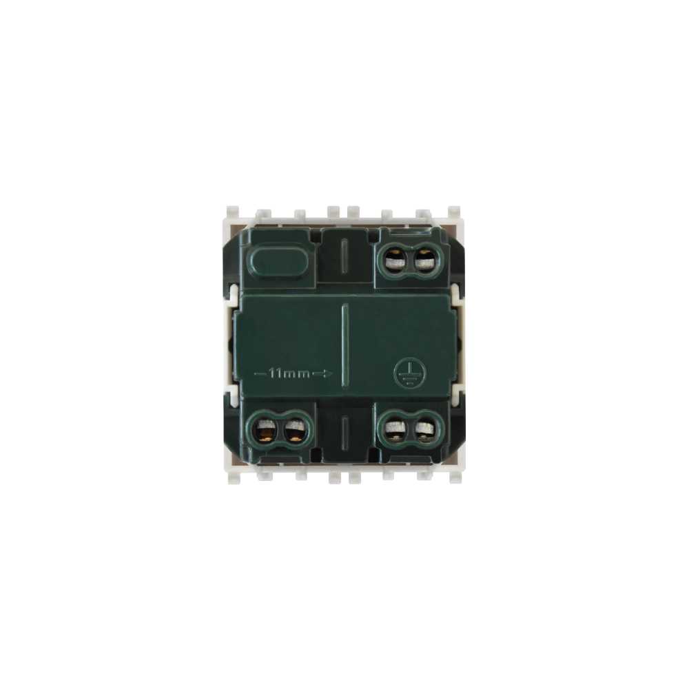 Schuko 3.0 white socket compatible with Vimar Plana series EL2156 