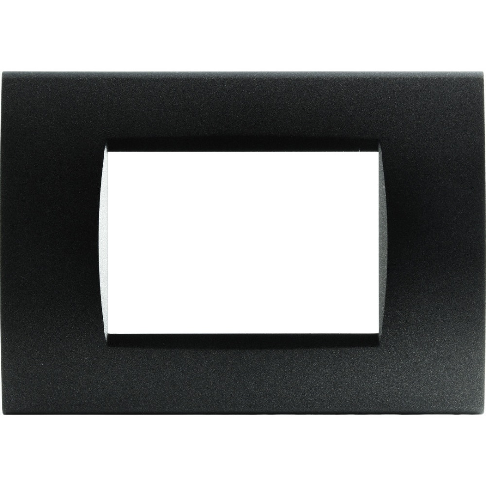 3-seater black plate compatible with Living International EL2097 