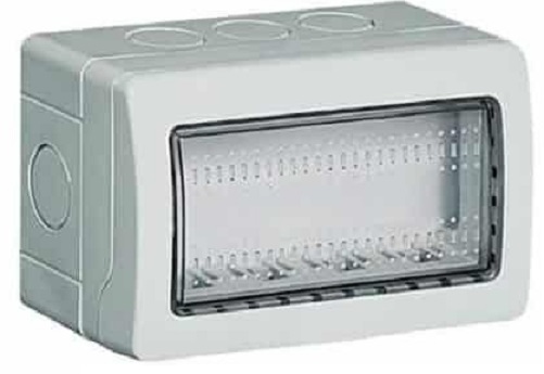 Idrobox IP55 4 moduli bianco compatibile Living International EL2352 