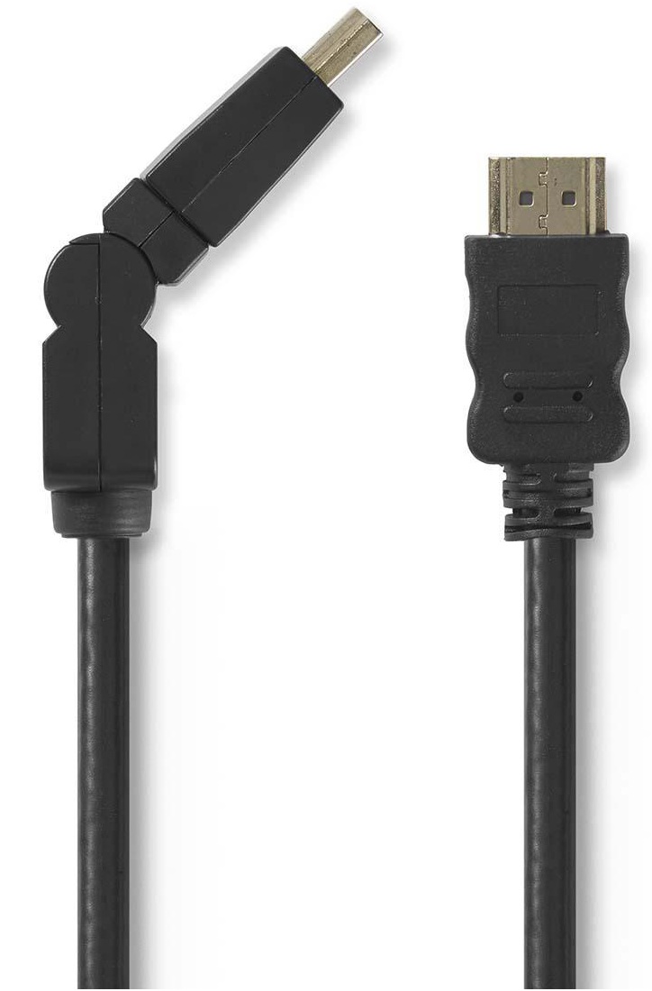 Cavo HDMI ad alta velocità con Ethernet Connettore ruotabile 4K@30Hz 10.2 Gbps 1.50m WB1117 Nedis