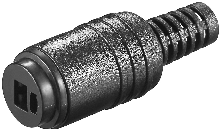 Presa per altoparlanti con connessione a vite e protezione antipiega 70246 Goobay