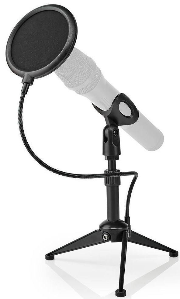 Supporto per microfono 194 - 230mm  con filtro antipop ND2501 Nedis