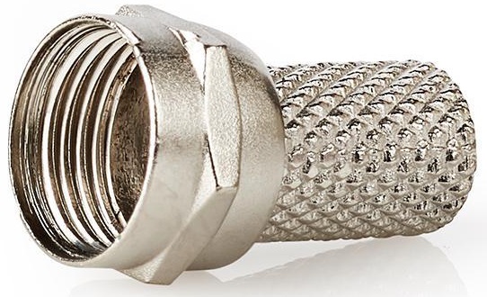 Connettori F Zigrinati Per Cavo - 10 Pezzi, Ø 6.0 Mm, Lunghezza 20 Mm - Foto 5