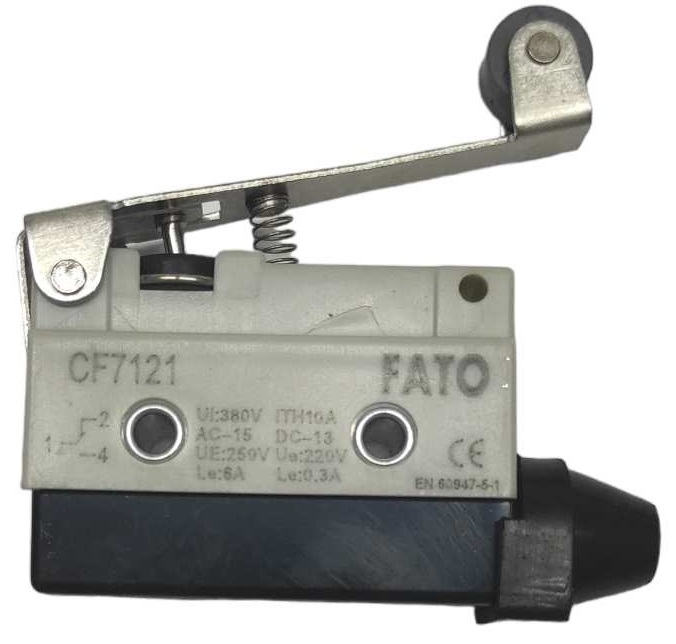 Horizontal limit switch with roller lever 250V 10A CF7121 Fato EL2618 FATO