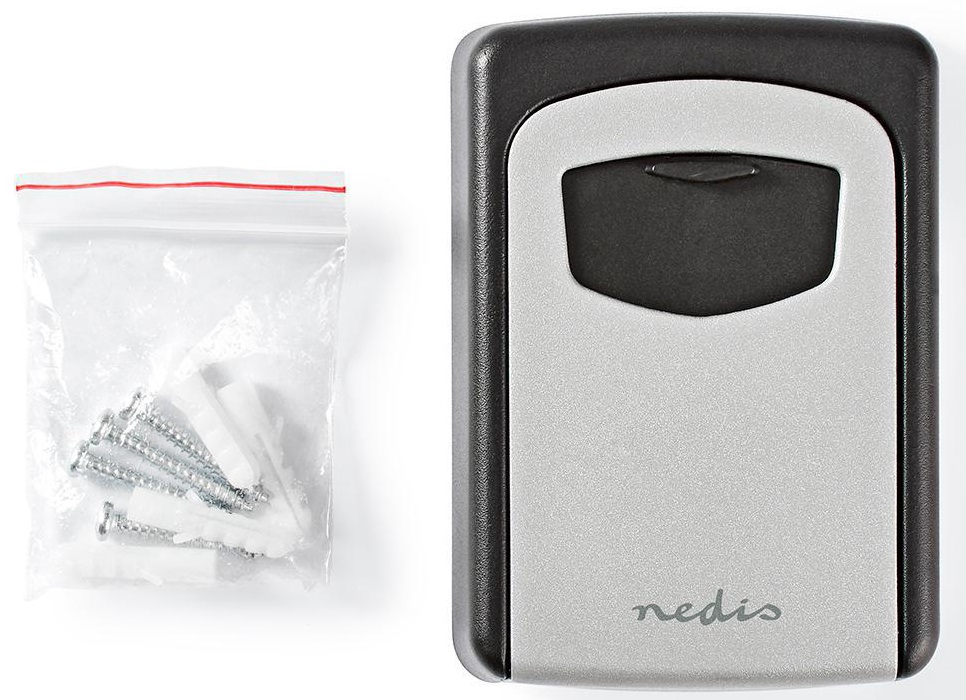 Cassetta di sicurezza per chiavi blocco a combinazione dial 2 chiavi incluse ND7087 Nedis