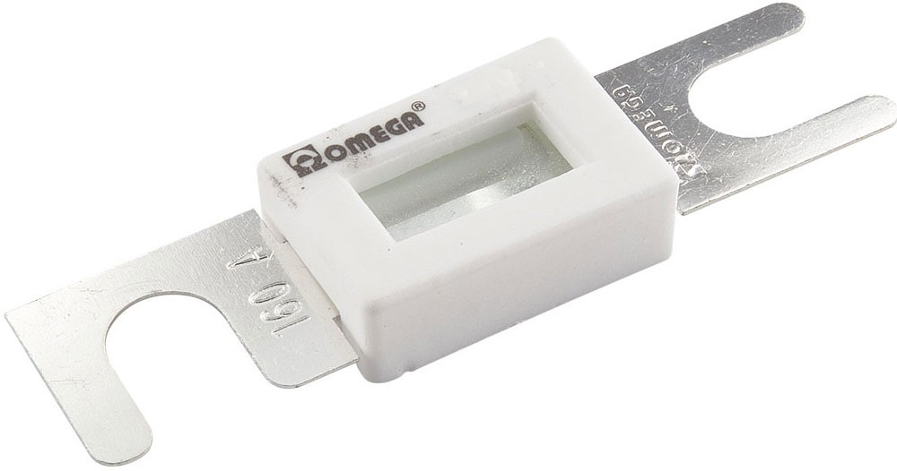 Fusibile per trazione rapido 250A 80V Omega 93600 Omega