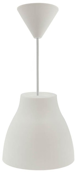 Lampadario da soffitto pendente E27 Φ205x180x650mm bianco EL265 Vito