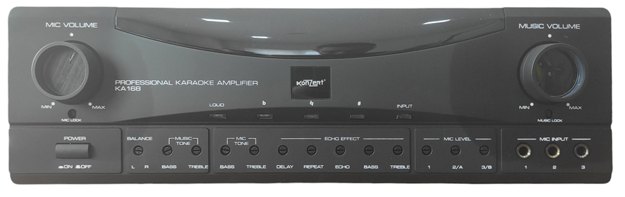 Stereo Amplifier 300Wx2 8 Ohm with Remote Control KA168 SP1312 