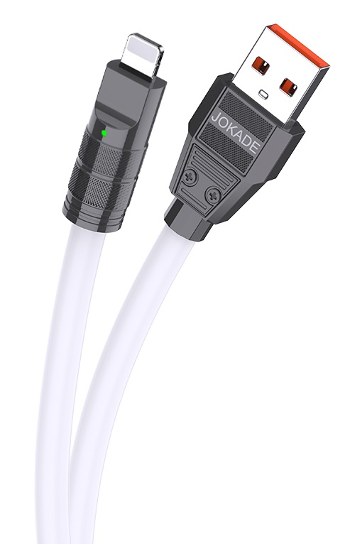 USB lightning charging cable white JA026 F4345 Jokade