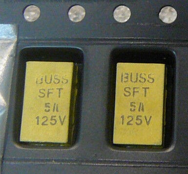 Fusibile smd 1A 125V TR2/SFT-1 - confezione 10 pezzi [CLONE] NOS120107 