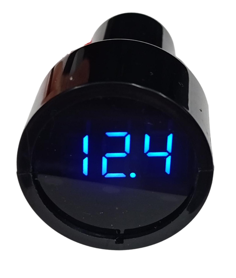 Voltmetro presa accendisigari 12-24V - Display blu T626 FATO