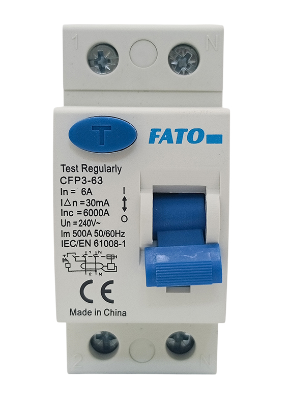 Interruttore Differenziale 2 Poli 6A 30mA FATO E9350 FATO