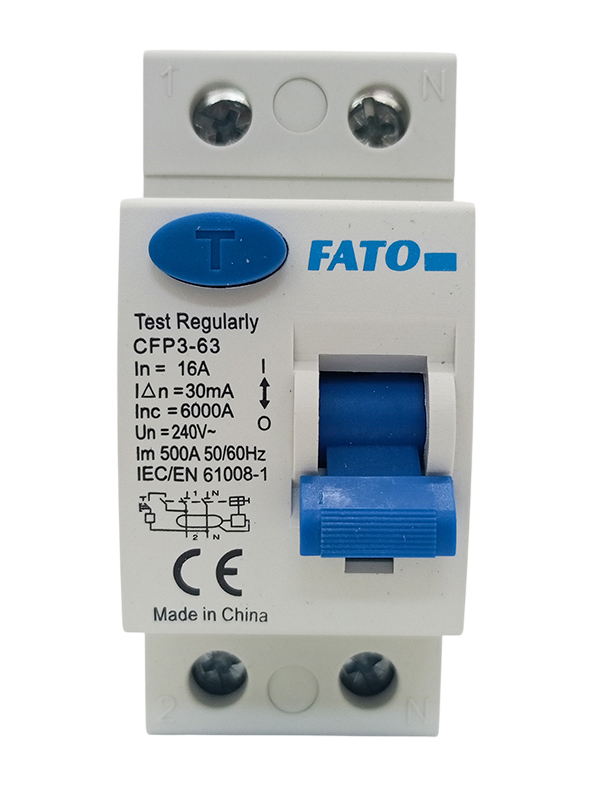Interruttore differenziale puro 2 Poli 16A 30mA FATO E9080 FATO