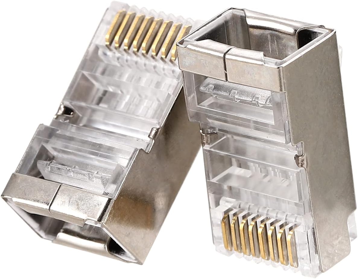 Plug RJ45 Cat.6 schermato - confezione da 100 P512 Power-it