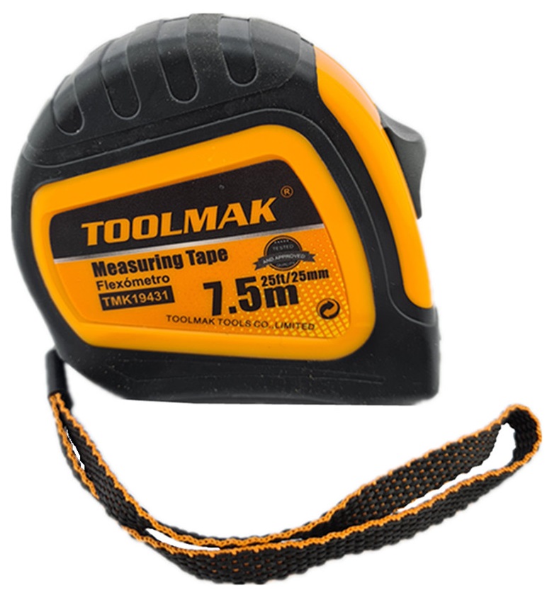 Metro a nastro 7.5m × 25mm TL9880 Toolmak