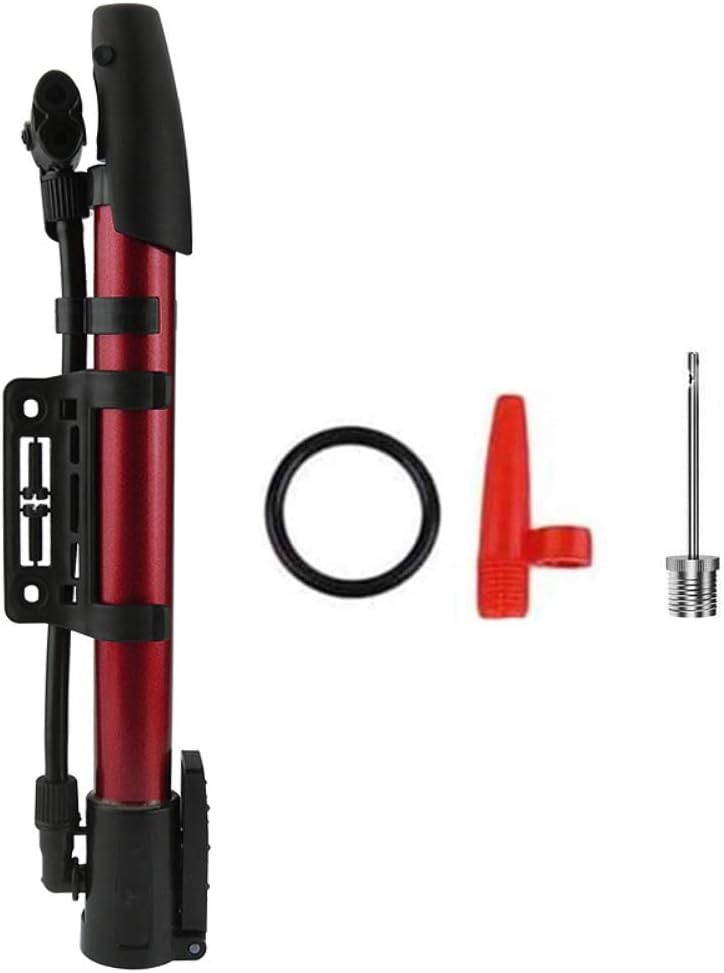 Mini pompa manuale per bicicletta con attacco al telaio - vari colori TL9915 Toolmak