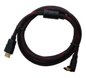 Cavo HDMI High Speed 19 pin M/M 90° 1.5 m CA310 