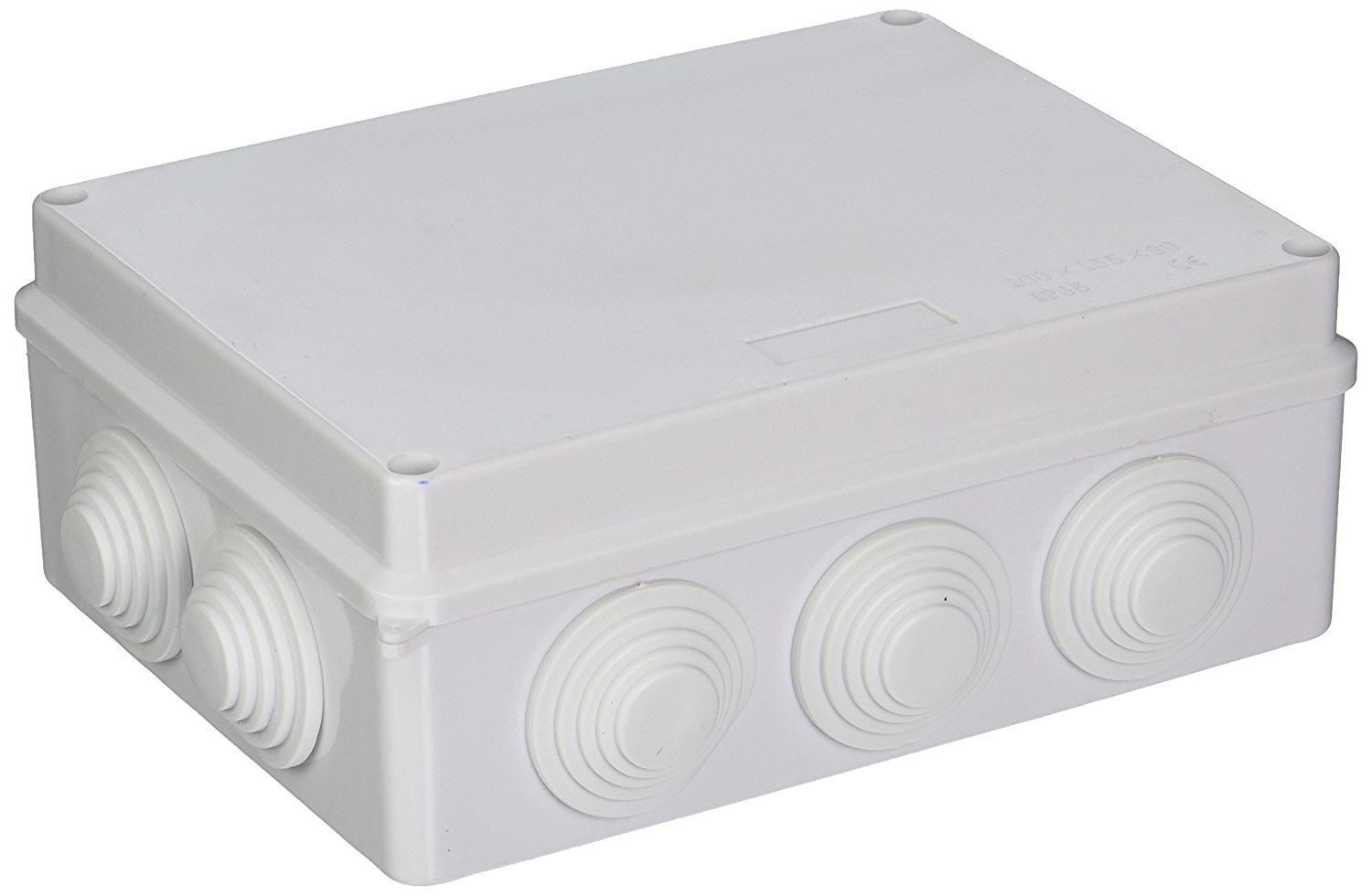 Boîte de dérivation extérieure avec 10 passe-câbles et système de  verrouillage intégré Diall 150 x 110 x 70 mm
