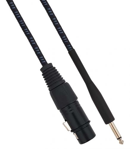 Câble XLR femelle vers Jack mono 6,35 mm (1 mètre)