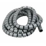 Cache câble spiralé 20 mm x 2 mètres gris EL811 