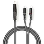 Cavo audio stereo 3,5 mm maschio-2x maschio RCA 5m ND9081 Nedis
