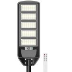 Lampione solare LED 200W 2700Lm 6000K luce fredda IP65 EL4042 Vito