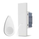 Pulsante tirante bagno unipolare bianco linea ZEN 01272 