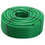 Tubo corrugato pieghevole senza tirafilo 25mm 50m verde TC2025VERDE 