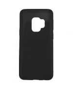 Hülle für Samsung Galaxy S9 aus schwarz glänzendem TPU-Silikon MOB626 