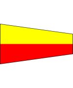 Nautische Signalbürste "7" Setteseven Long 50x170cm FLAG014 