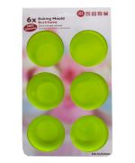 Silicone mold for oven 24x16.5x4 cm Lifetime Cooking - pack of 6 pieces ED6054 Lifetime cooking