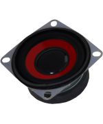 Loudspeaker 5W 4 Ohm 5x5x2.5cm red W242 