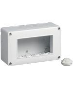 Box 4 moduli bianco compatibile Vimar Plana EL2180 