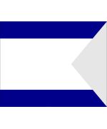 Bandera de señalización náutica Flotilla "FLOT" 180x260cm FLAG274 